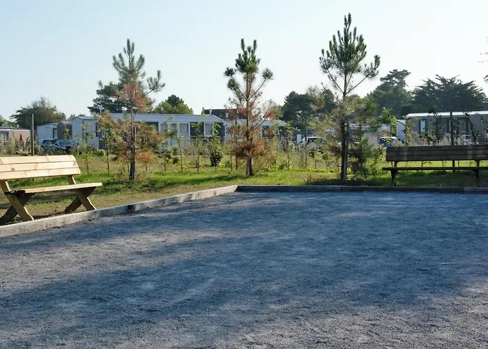 Feriehus Mobil-home Confort, 2 Chambres, Piscine Chauffee, 200m Plage, Centre-ville, Parking, Wifi, Menage Inclus - Fr-1-361a-28