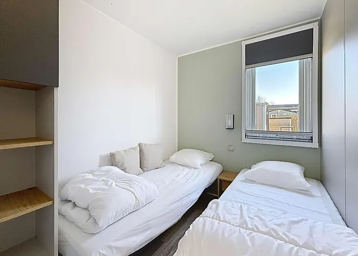 بيت للعطل Mobil-home Confort, 2 Chambres, Piscine Chauffee, 200m Plage, Centre-ville, Parking, Wifi, Menage Inclus - Fr-1-361a-28 *